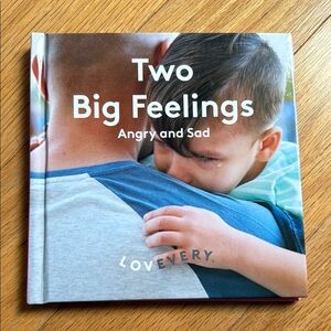 Lovevery 'Two Big Feelings' Kids Book - Blue Cover